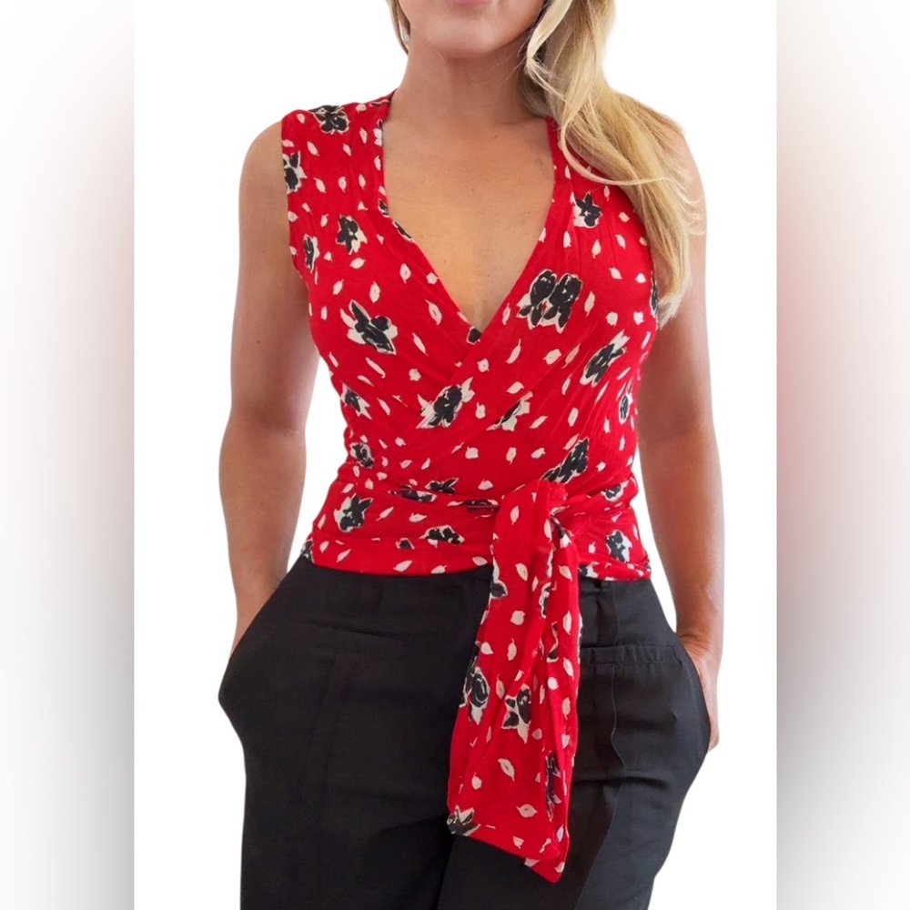 Sonia Rykiel Vintage Wrap Top